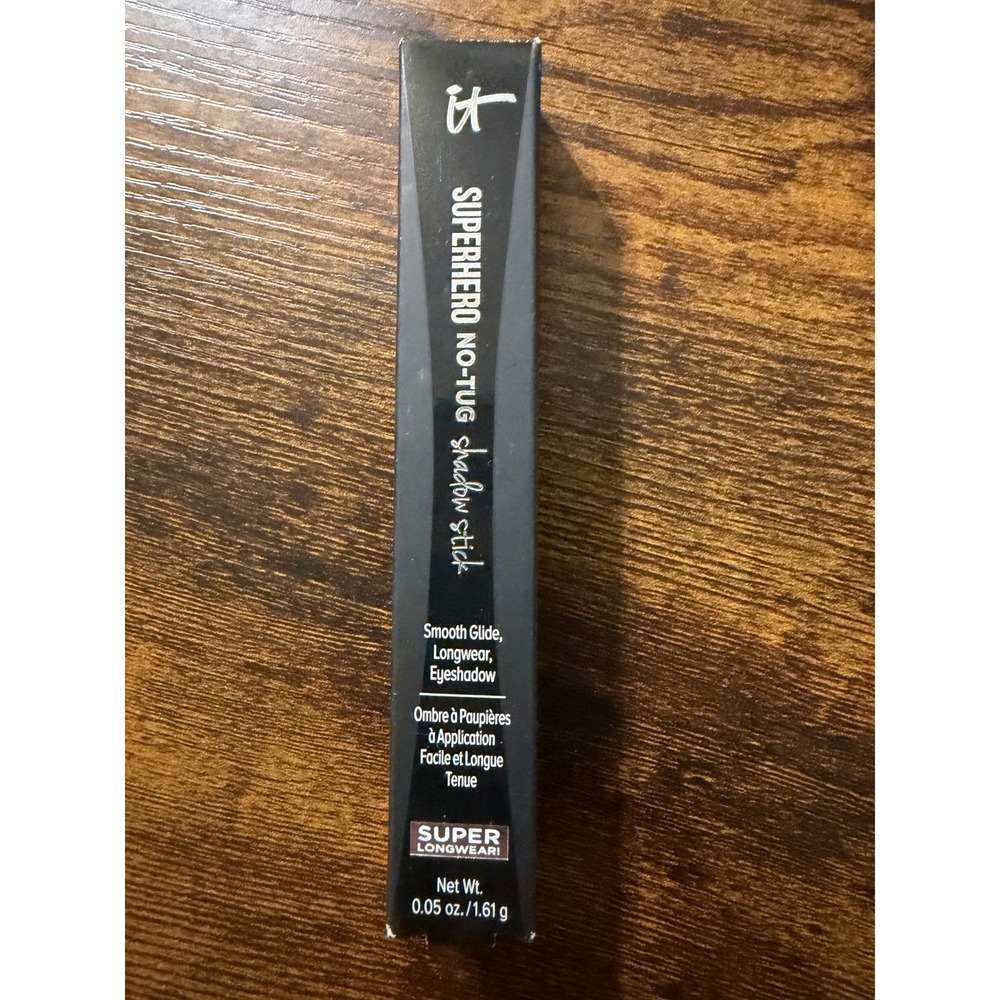 IT Cosmetics Superhero No-Tug Shadow Stick Gallant Gold Shimmer Eyeshadow New